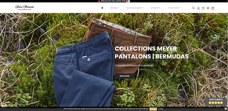 Site e-commerce PRESTASHOP JEAN-FRANCOIS HAROLDS - 